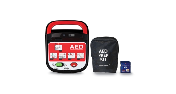 Heart defibrillators for schools
