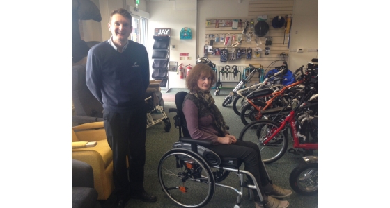 Quickie Neon wheelchair in Belfast and Northern Ireland