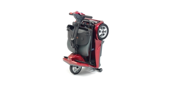 Travel mobility scooter that folds automatically - The Foldy