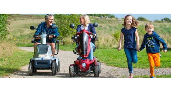 Our TGA Mobility Scooters now come with FREE delivery by an engineer