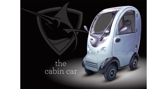 Cabin Car mobility scooter with free delivery by an engineer