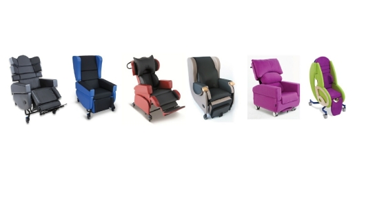 Careflex Specialist Seating range in Scotland - available to both local authorities and private clients