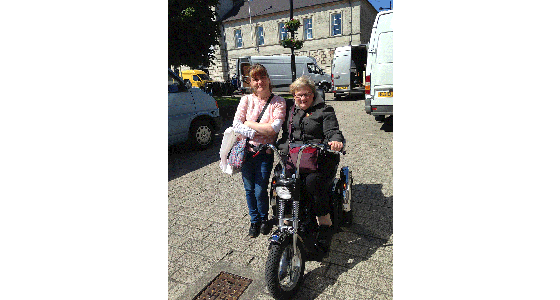 TGA Supersport mobility scooter in Ireland