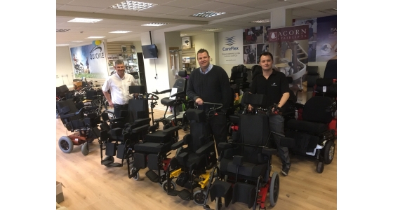 Tilt in Space wheelchairs, Northern Ireland - New range from Qimova