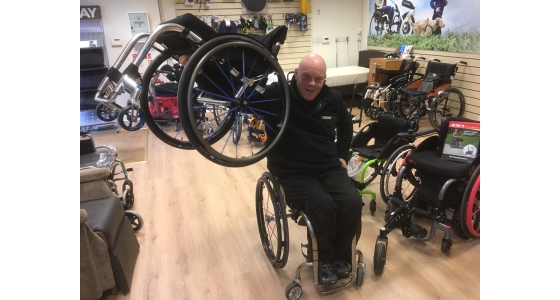 RGK Tiga Sub 4 - The Lightest Active Wheelchair - under 4kg