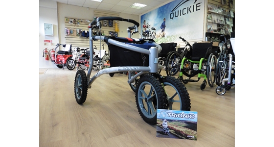 All terrain rollator for exercise - Trionic Veloped Sport Rollator