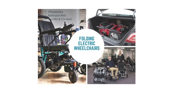 Folding electric wheelchairs - try them out in UK and Ireland