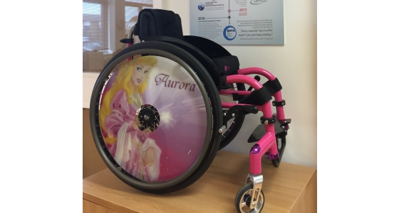 Wheelchair spokeguards, Northern Ireland