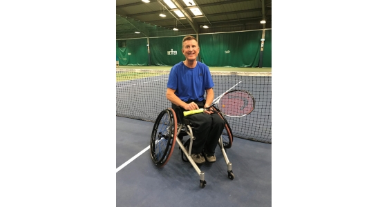 Ivor Jess takes delivery of his new RGK Grandslam