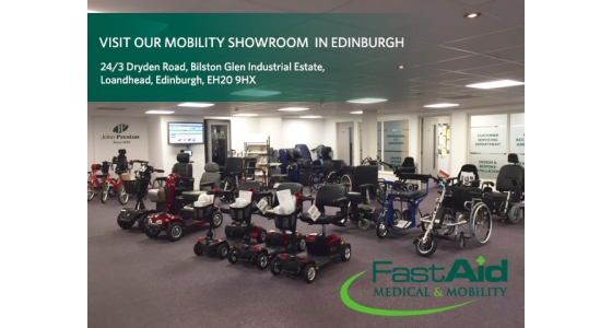 Visit our mobility showroom in Edinburgh
