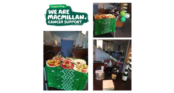 Macmillan Coffee Morning at our Mobility Showroom in Edinburgh