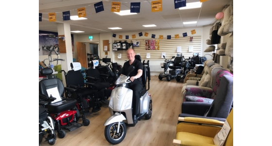 Pride Raptor Mobility Scooter in Northern Ireland
