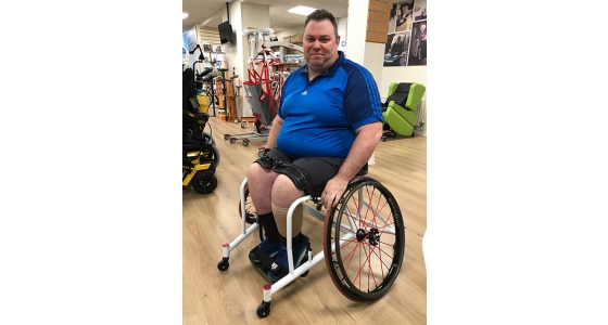 RGK Grandslam wheelchair collected by Michael Smith