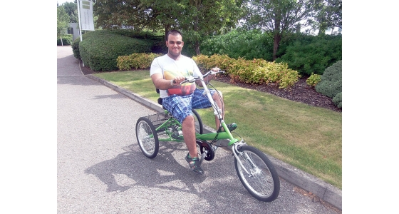 Tomcat Silver Bullet special needs Trike in Scotland