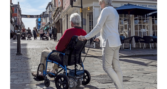 TGA Strongback wheelchair with postural back support now available