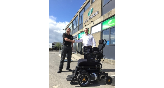 Permobil wheelchairs now available in Scotland & Ireland