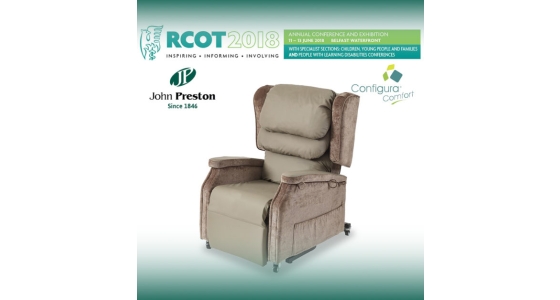 Specialist seating at RCOT 2018 Conference Belfast
