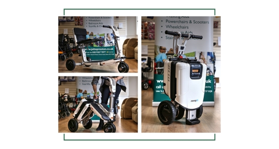 Test drive ATTO folding scooter, Liverpool & Manchester