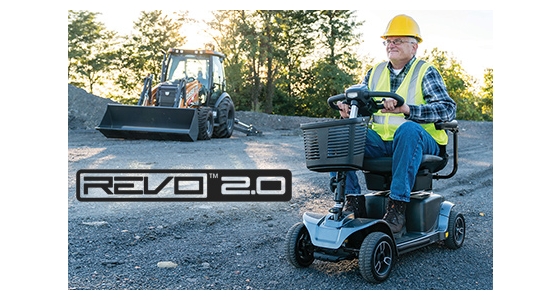 Pride Revo 2.0 mobility scooter now available