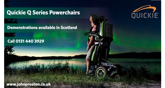 Quickie Q Series Powerchairs Scotland