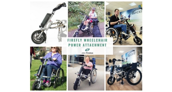 Firefly wheelchair handbike attachment | Test drive in Ireland
