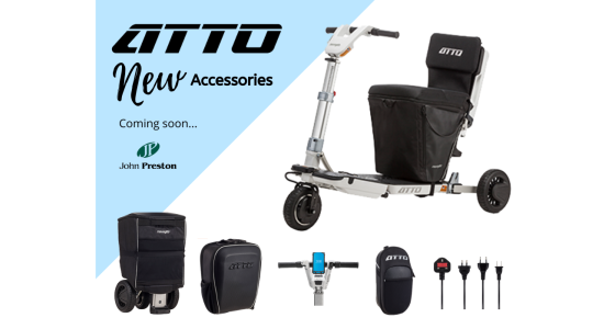 New ATTO Scooter Accessories for 2020 