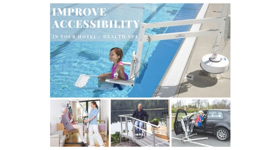 Improve accessibility of your hotel / health spa