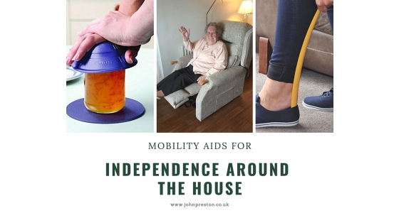 Mobility aids to help you around the house