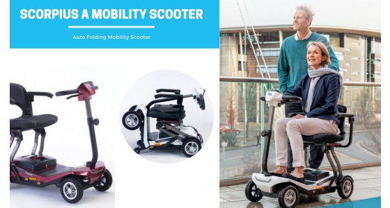 Invacare Scorpius A Automatic Folding Mobility Scooter