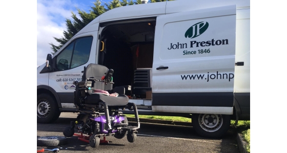 John Preston Wheelchair Servicing and Maintenance 