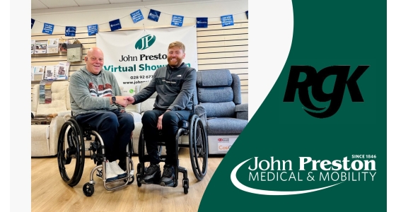 Conor collects his new custom RGK Veypr - the first in Northern Ireland!