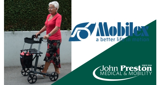 Mobilex Rollators - new at John Preston