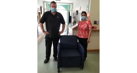 Careflex Overnight Chair donated to St Mary’s hospital in Drogheda
