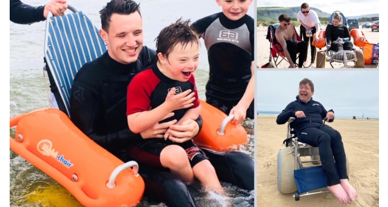 Beach Wheelchairs in Ireland