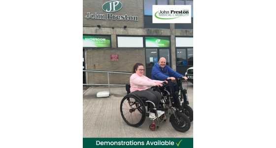 Tiga FX and TriRide handover in our Lisburn Showroom 