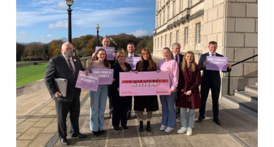 Legislation to make Period Products freely available passed by the Northern Ireland Assembly