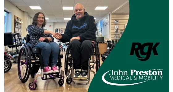 Recent RGK Roundup - RGK Wheelchairs at John Preston