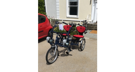 Van Raam Fun2Go Double Rider Handover