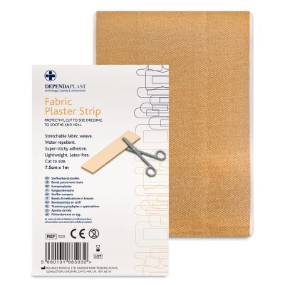 Fabric plaster strip 7.5cm x 1m