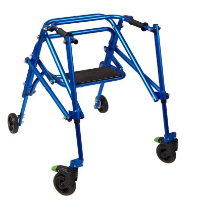 Klip 4 Wheeled Posterior Walker with Seat Size 3
