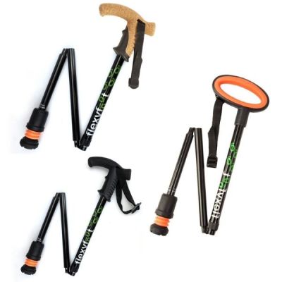 Flexyfoot Shock Absorbing Folding Walking Stick