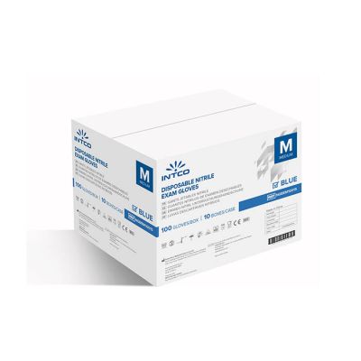 Intco Nitrile Exam Gloves Powder Free Medium Case 1000