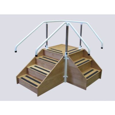 Non Slip Corner Rehab Steps