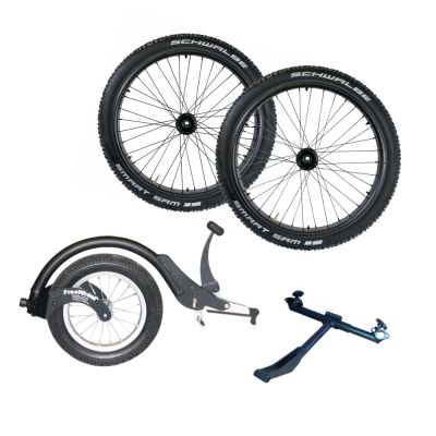 Folding Frame Off Road Kit Fat Wheel Extreme & Freewheel Attachment