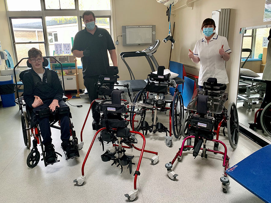 special-needs-standers-donated-to-fleming-fulton-school-belfast